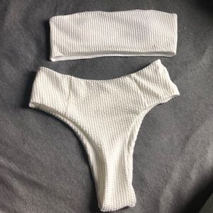 High waisted, high leg Bikini